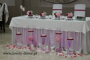 dekoracje weselne sala dwa serca krosno suchodół 